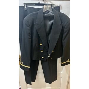 Vintage Davis Clothing Co US Navy Lieutenant Commander Dress Jacket / 40 34 X 27